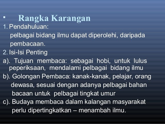 Contoh Soalan Karangan Ceramah - Resepi Book e