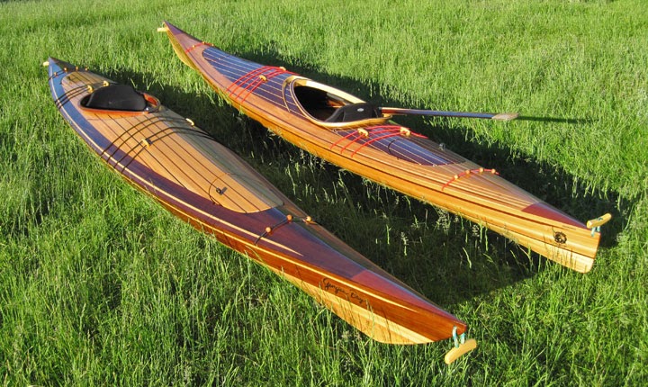 Used wooden sea kayaks for sale