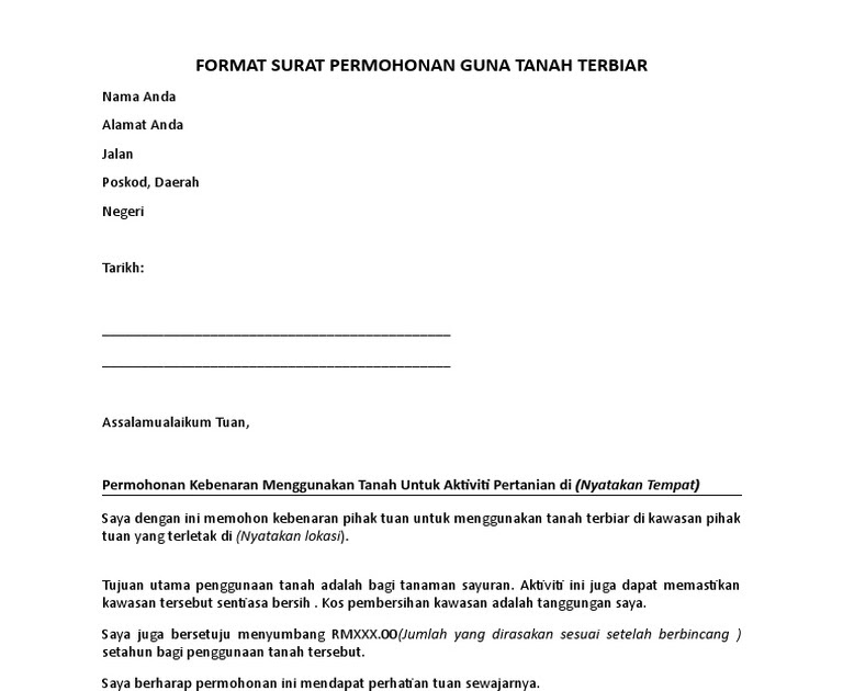 Surat Kebenaran Tuan Tanah Koovers