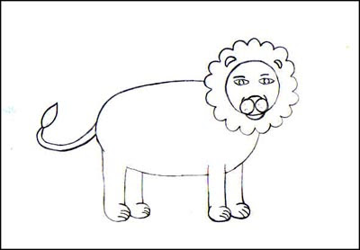 Animaux Bebe Lion Dessin Facile Ronnie
