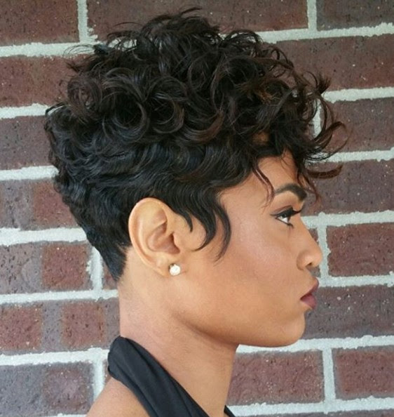 In recent years, pixie hair models have become fashionable, especially with short cuts in the back of her hollywood celebrities. 20 Lovely Wavy Curly Pixie Styles Short Hair Popular Haircuts