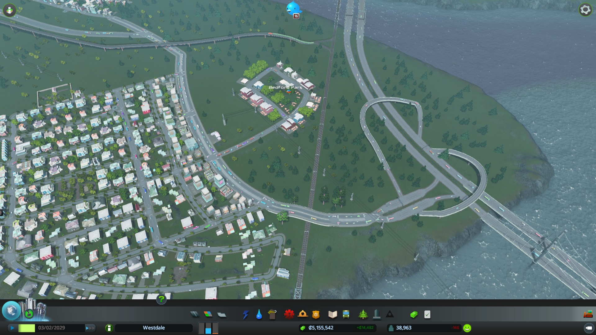 Cities Skylines ランプ 接続