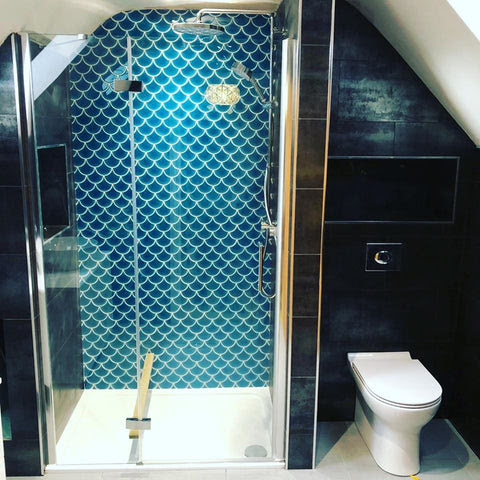 Ozeri precision digital bath scale (basic). Atlantis Scallop Fish Scale Tiles Project Tile Blog Crackle
