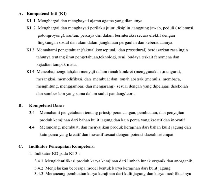 Mengidentifikasi Karakteristik Bahan  Limbah  Lunak  Organik  