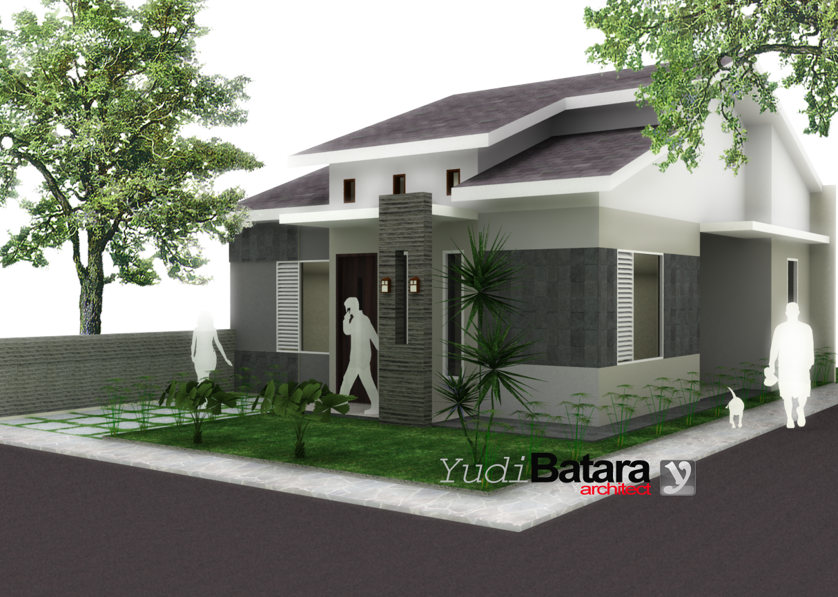 Desain Rumah Sudut