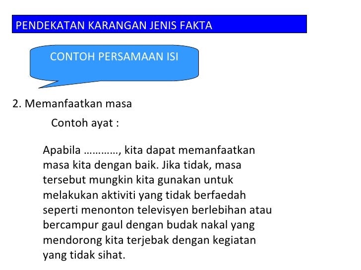 Contoh Soalan Karangan Spm Bahagian A - J Kosong s