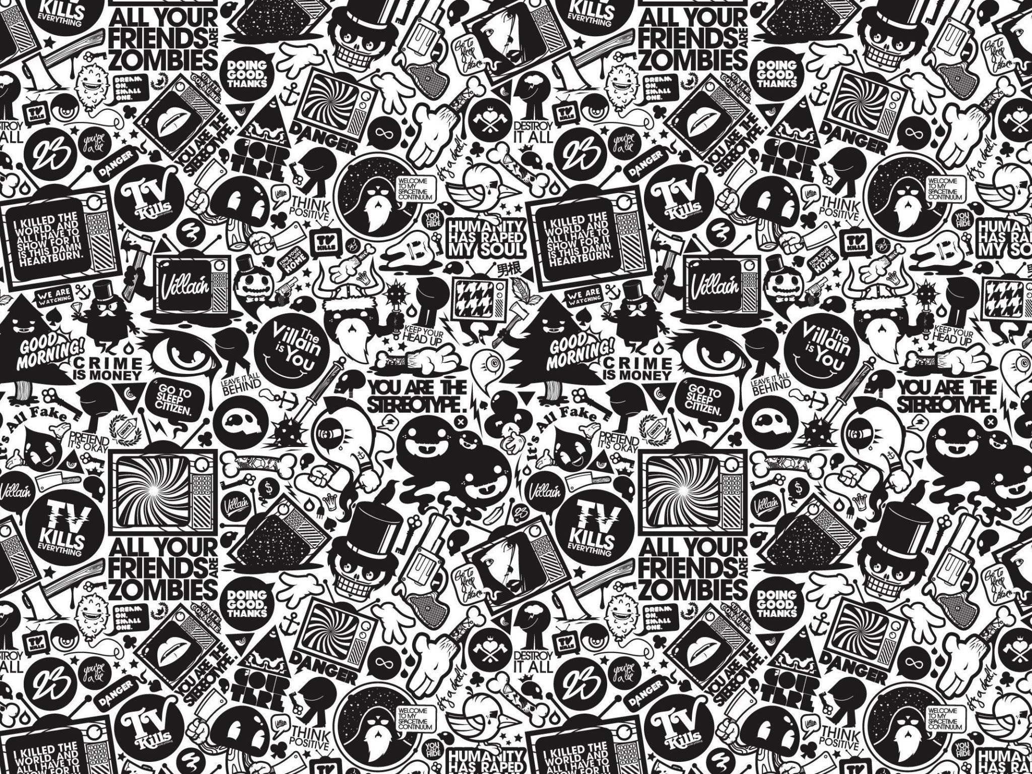 Gambar Wallpaper Hitam Putih A1 Wallpaperz For You