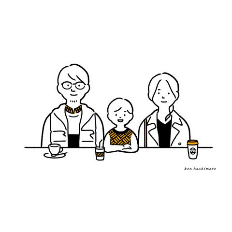 家族 イラスト おしゃれ Home Infotiket Com