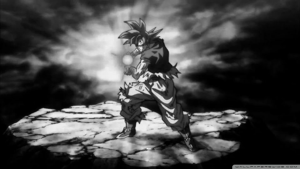 A collection of the top 36 goku black wallpapers and backgrounds available for download for free. Goku Black And White Ultra Hd Desktop Background Wallpaper For 4k Uhd Tv