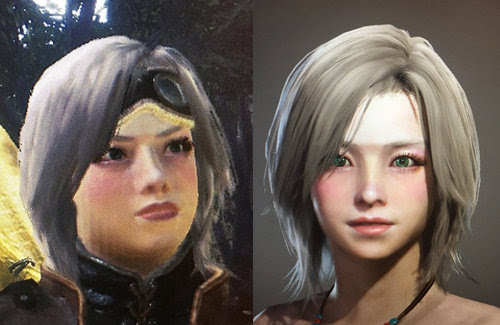 最高のコレクション かわいい モンハンワールド キャラメイク レシピ 女 ただのゲームの写真