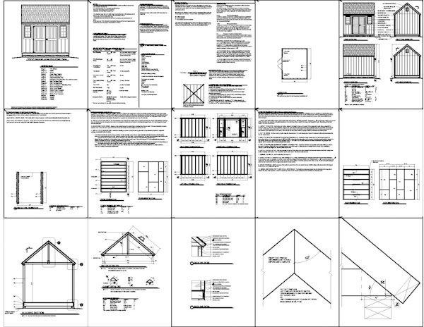 Instant Get Free 10 x12 shed plans creatables diy Shedbra