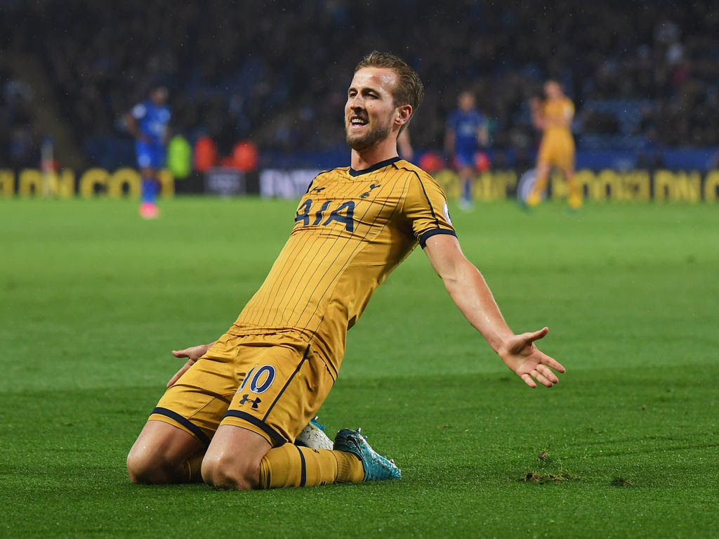 Four-goal Kane eyes golden boot after crushing Leicester ...