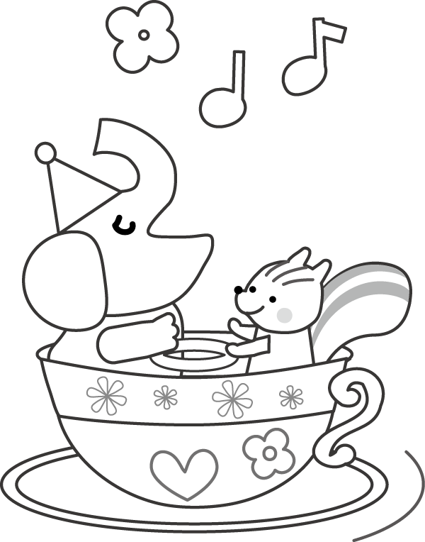 すべての動物の画像 無料ダウンロードコーヒーカップ イラスト 遊園地