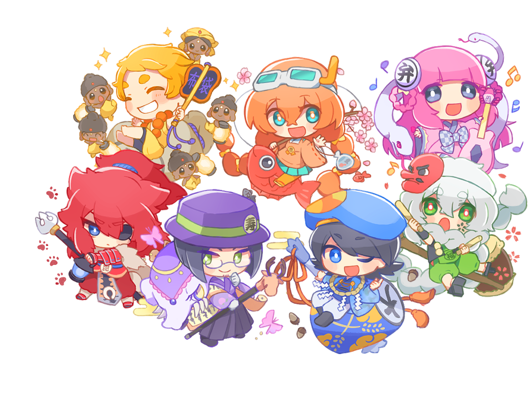 最も選択された 七福神 イラスト 七福神 イラスト リアル