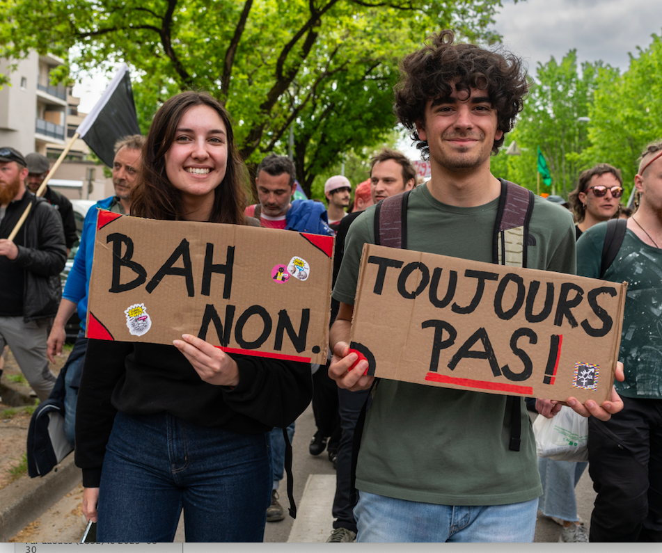 © SABRINA DOLIDZE / DIVERGENCE La bataille contre la réforme des retraites n’est pas finie