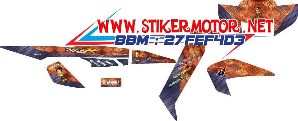 Modifikasi Stiker Motor  Fiz  R  Residence t