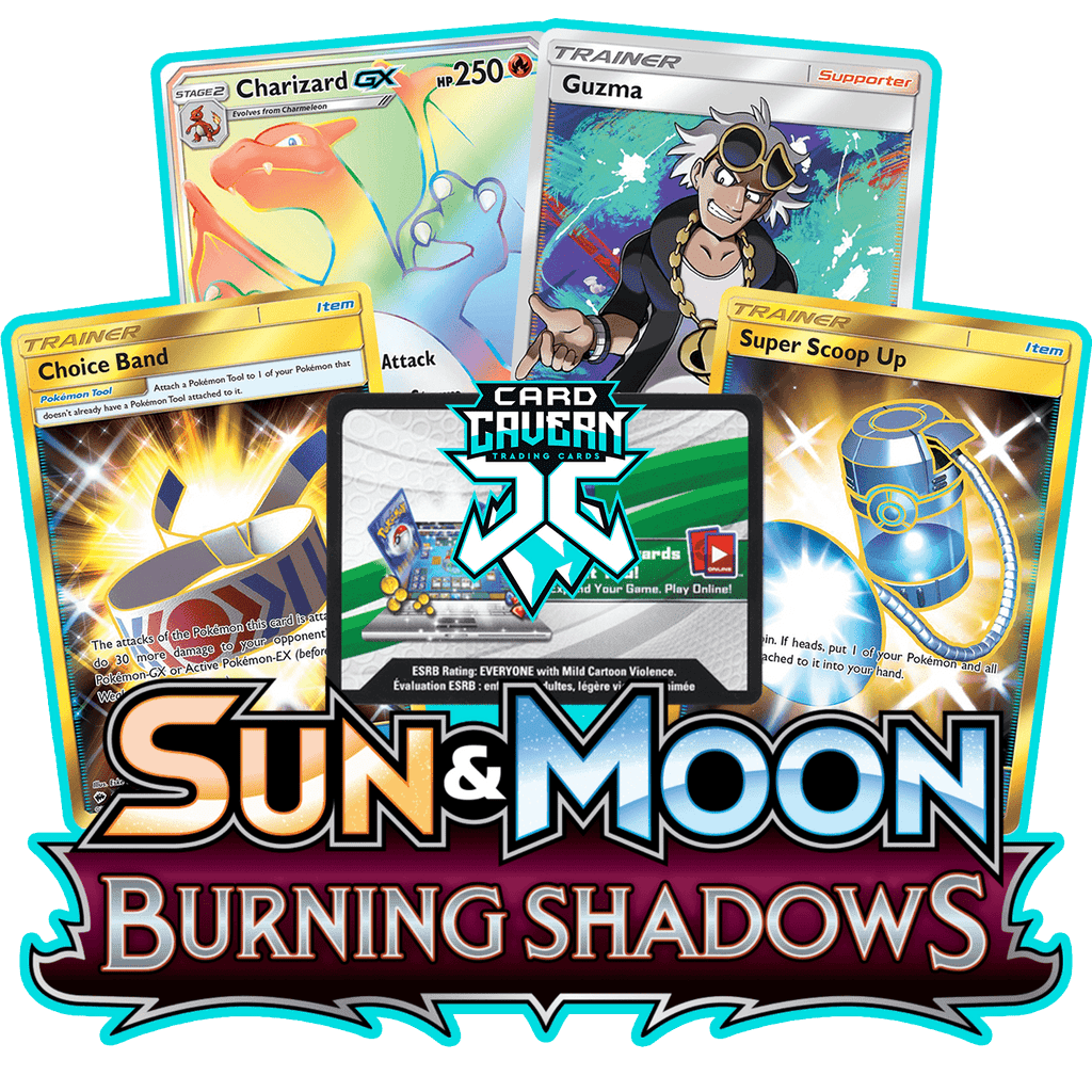 Burning Shadows Ptcgo Code Card Cavern Trading Cards Llc Poke'mon burning shadows trading card game single cards on sale & ready to buy at our pokemon card store. card cavern trading cards