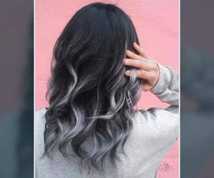 Contoh Warna Rambut  Ombre 