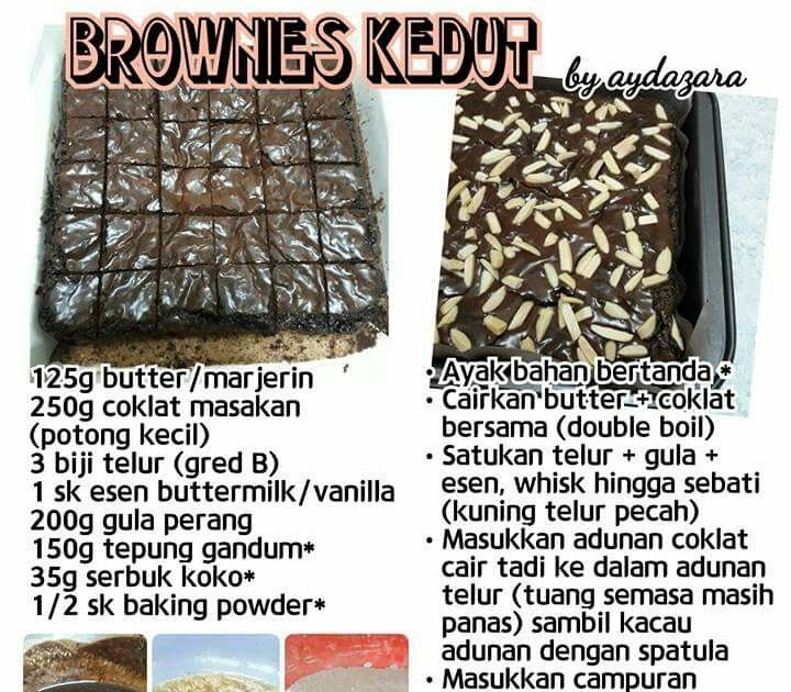 Resepi Brownies Indonesia - Soalan 62