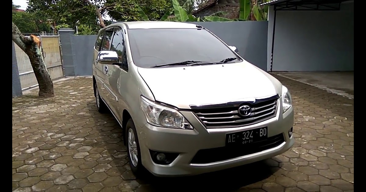 Ukuran Mobil Innova 2012 - Soalan bw