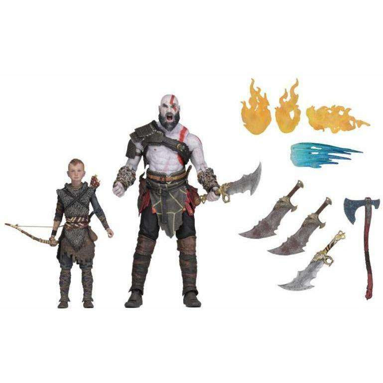 Image of God of War (2018) - 7" Scale Action Figure - Ultimate Kratos & Atreus 2-Pack - FEBRUARY 2019