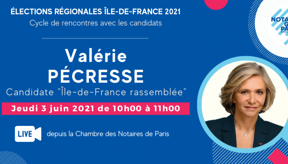 Au lendemain des élections régionales, le gouvernement planche sur de nouvelles mesures en faveur de l'em. Invitation Elections Regionales 2021 Valerie Pecresse Jeudi 3 Juin 2021 A 10h00 Chambre De Versailles