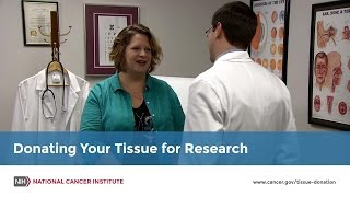 Tissue Donation video title