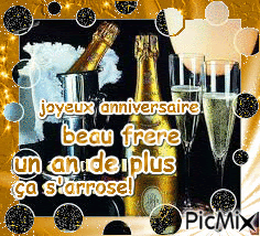 Lararosa860 Bon Anniversaire Mon Frere Translate To English