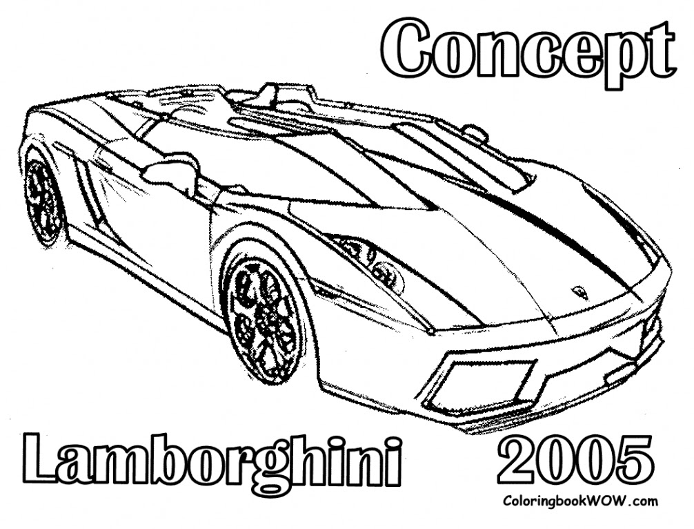 Lamborghini Boyama Araba Resmi Coloring And Drawing