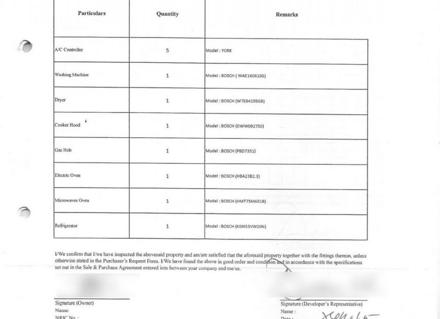 house defect checklist malaysia