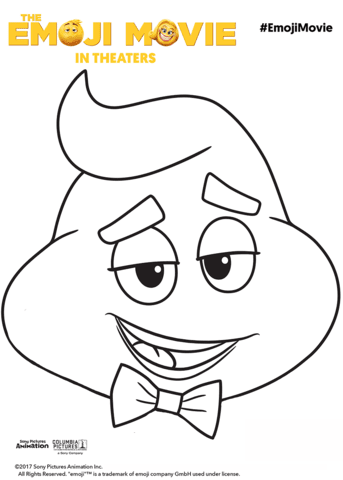 poop emoji coloring pages to print  coloring pages