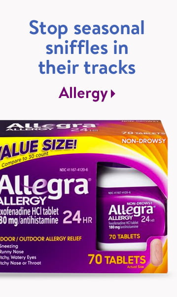 Stop your allergy sniffles
