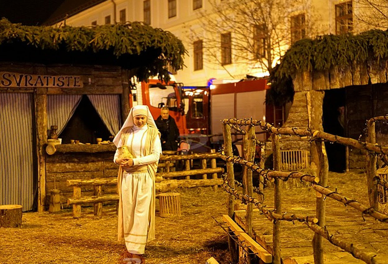 Live Nativity Zagreb Croatia 2015