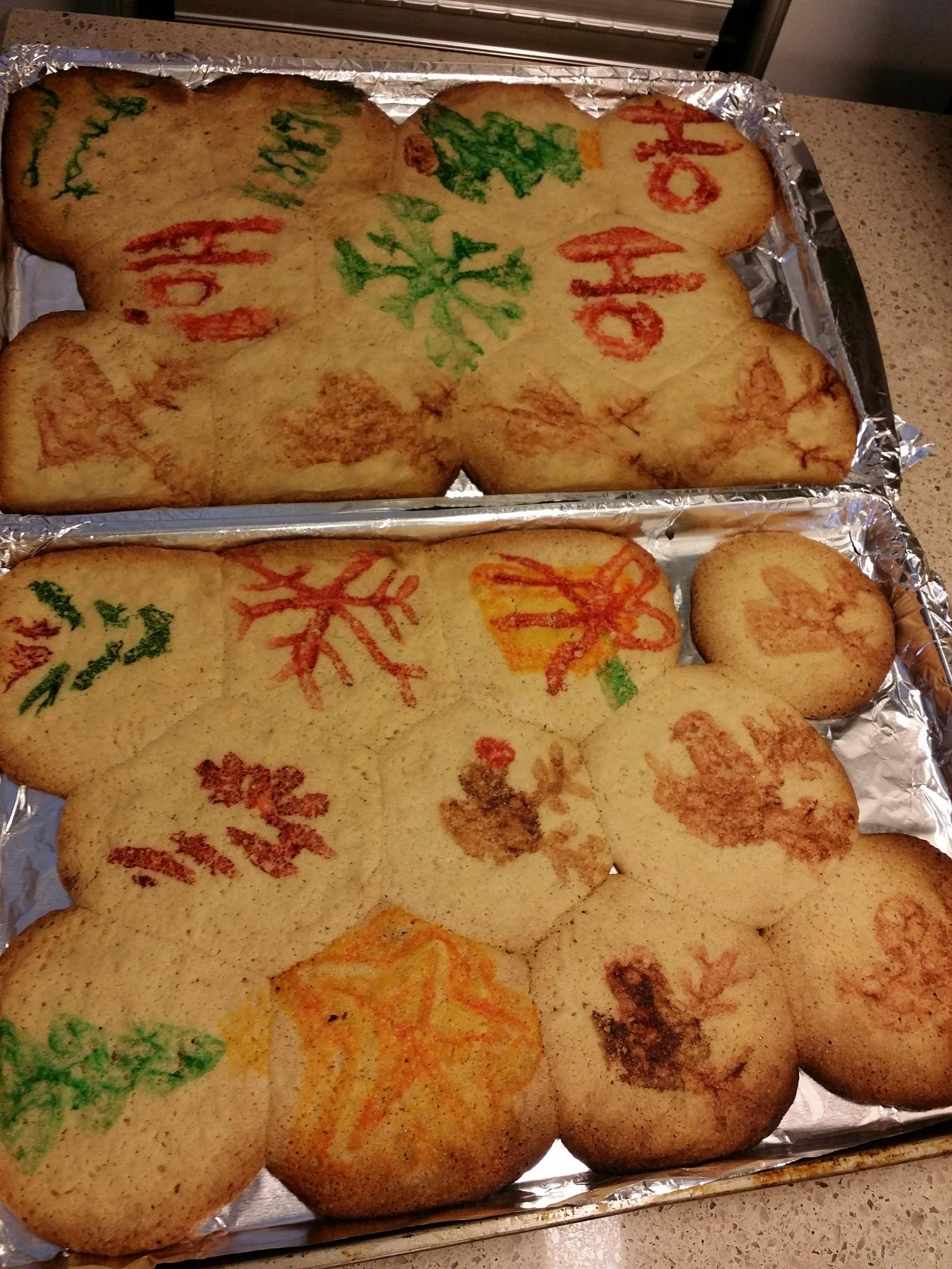 Get the recipe from delish. Grocery Store Didn T Have The Pillsbury Christmas Tree Sugar Cookies In Log Form So I Decided To Try To Make My Own Decorated Cookies Nailed It Nailedit