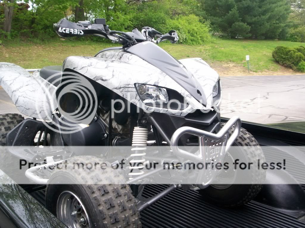 Komplettkit mit hochbruchfestem phd 300 kunststoff protektor in schwarz. 2005 Kawasaki Kfx 700 For Sale Ls1gto Forums