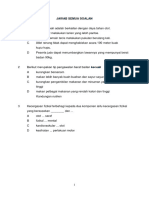 Contoh Soalan Pertengahan Tahun Biologi Tingkatan 4 