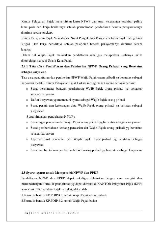 Contoh Surat Balasan Untuk Kantor Pajak - Kumpulan Contoh ...