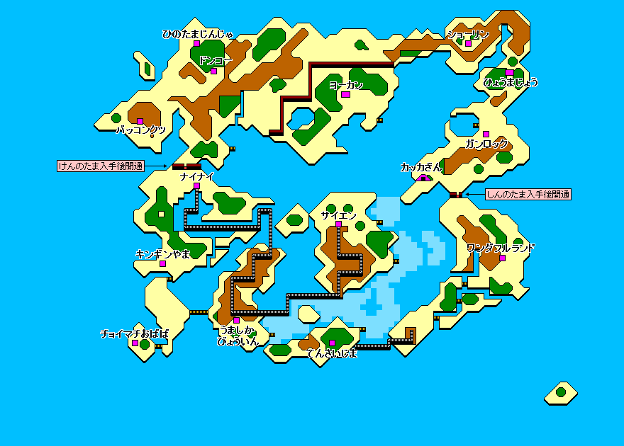 スーパー チャイニーズ 2 攻略 地図