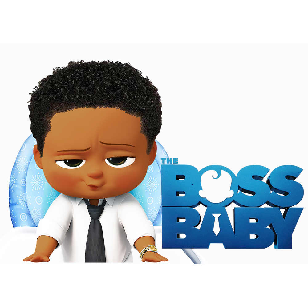Download Boss Baby Logo Black And White