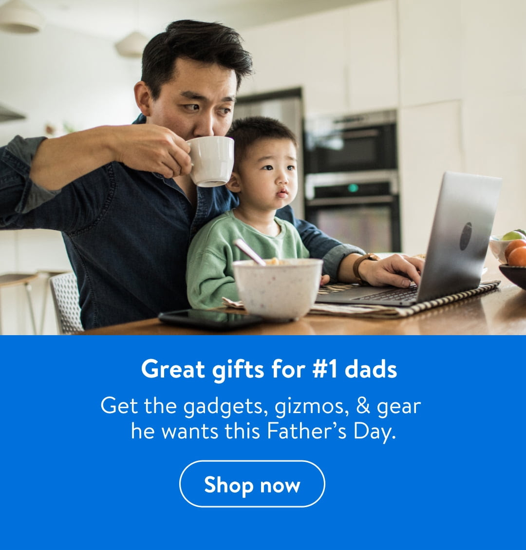 Get the gadgets, gizmos, & gear he wants this Father’s Day. 