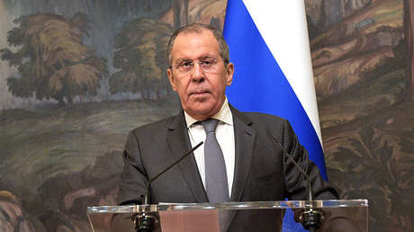 El ministro de Exteriores de Rusia, Serguéi Lavrov