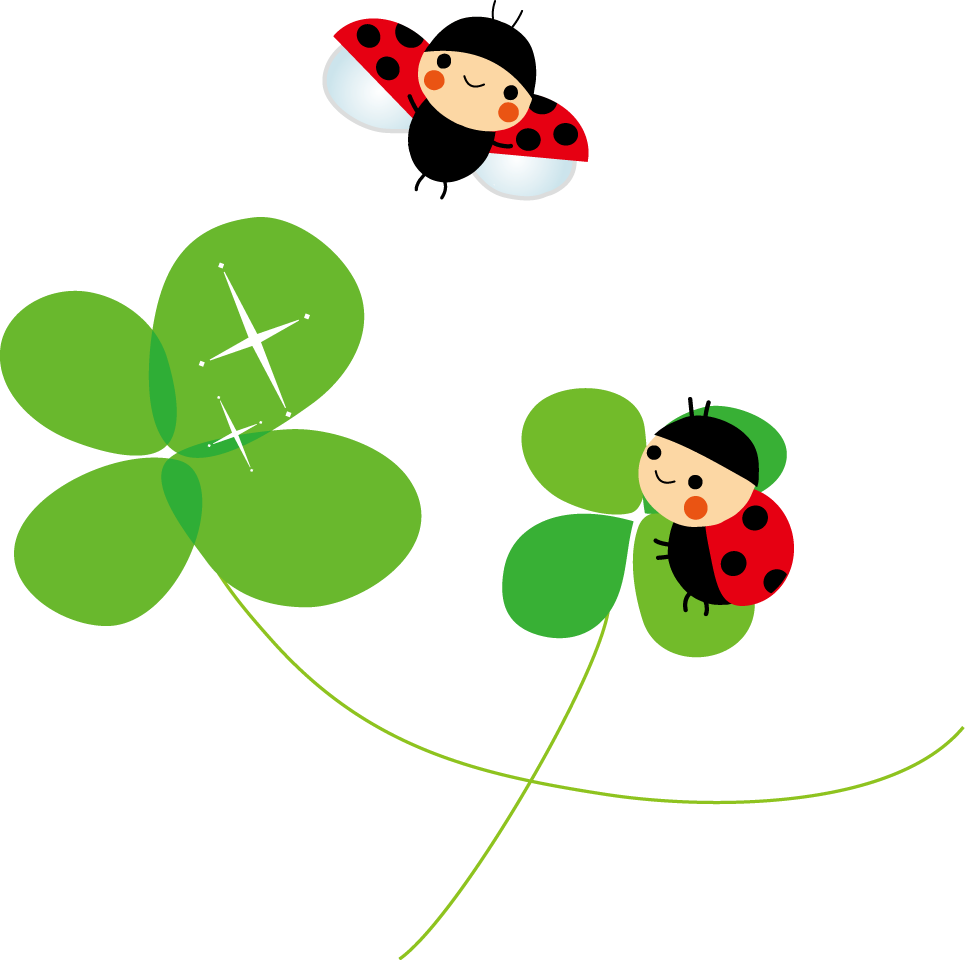 美しい花の画像 無料印刷可能てんとうむし イラスト かわいい