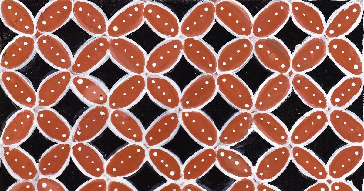 Motif Batik Gampang Digambar - Batik Indonesia