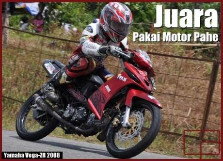 Juara Region Sumatera Pakai Motor Pahe  Motor Racing
