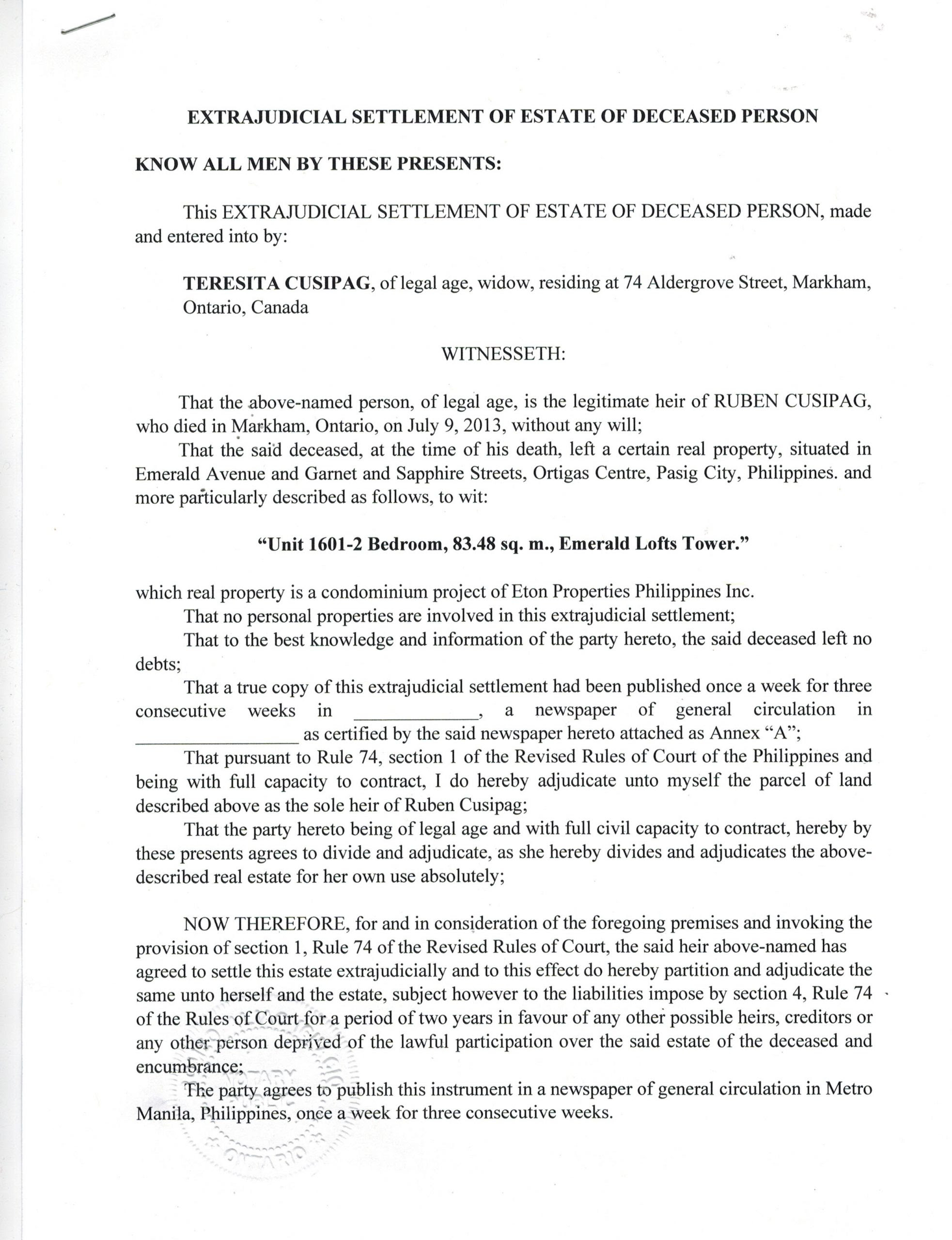 Ilan sa mga halimbawa ng pamamaraang ito ay nangyari sa buenavista, bulacan at sa mga bayan ng guimba, nampicuan, cuyapo at talavera sa nueva ecija. Pag Hati Hati Ng Lupain Balita