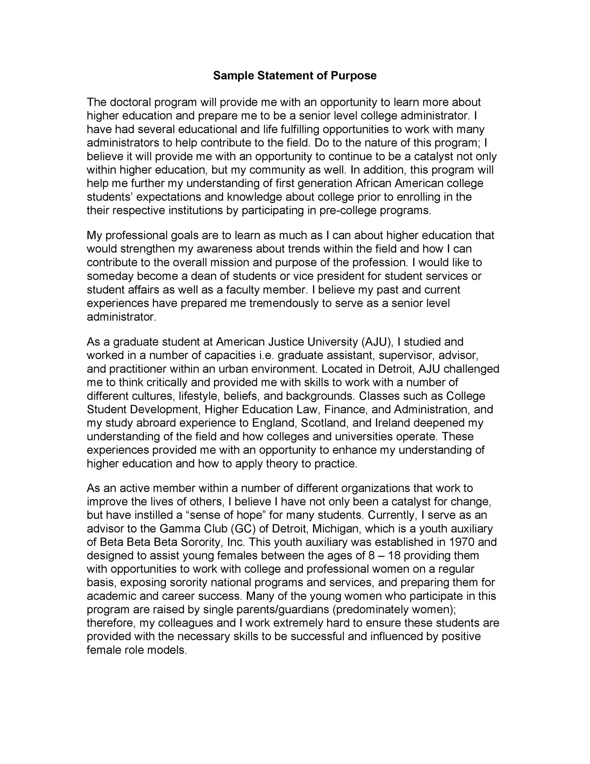 How to Write a Master's Personal Statement in 