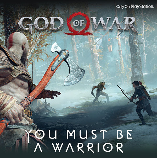 Only On PlayStation® | GOD OF WAR | YOU MUST BE A WARRIOR