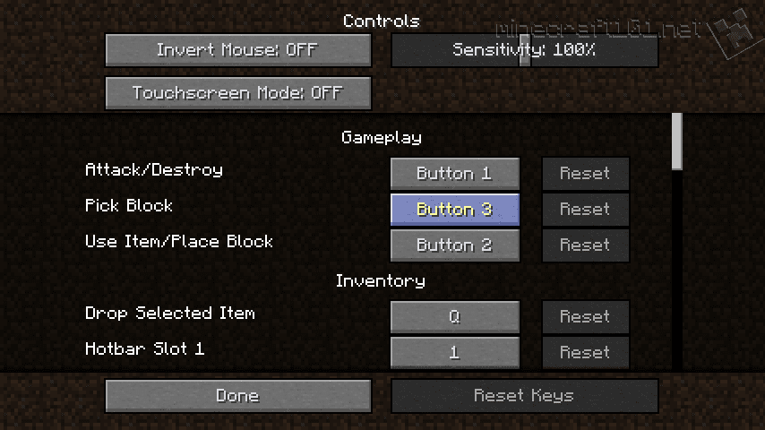 However, their controls are documented here for historical purposes. Controls And Keyboard Minecraft 101