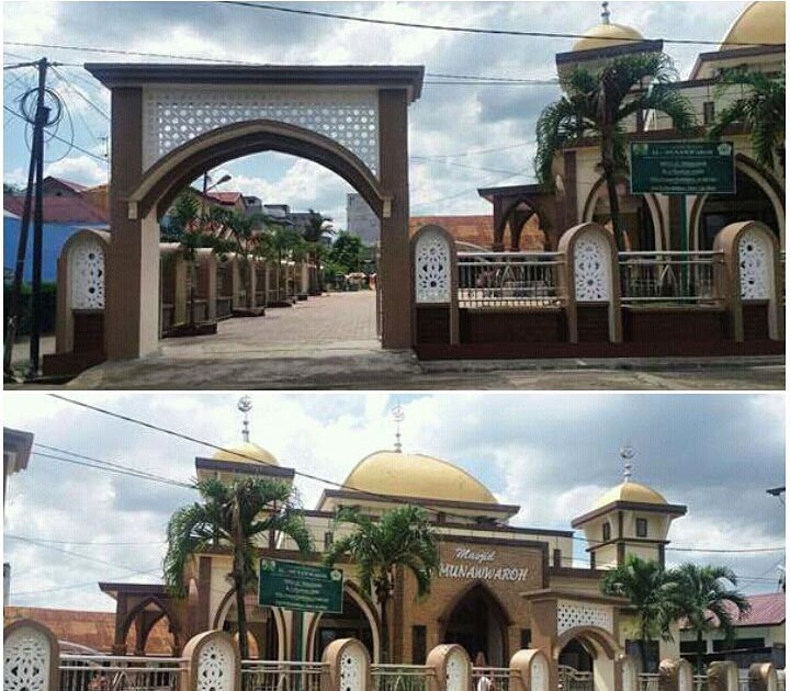 Konsep 34 Pagar  Stenlis  Masjid 