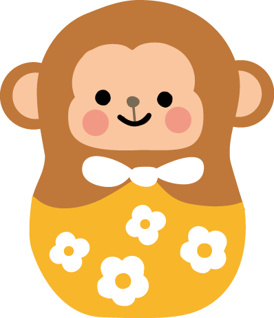 優雅 サル イラスト 可愛い 最高のアニメギャラリー
